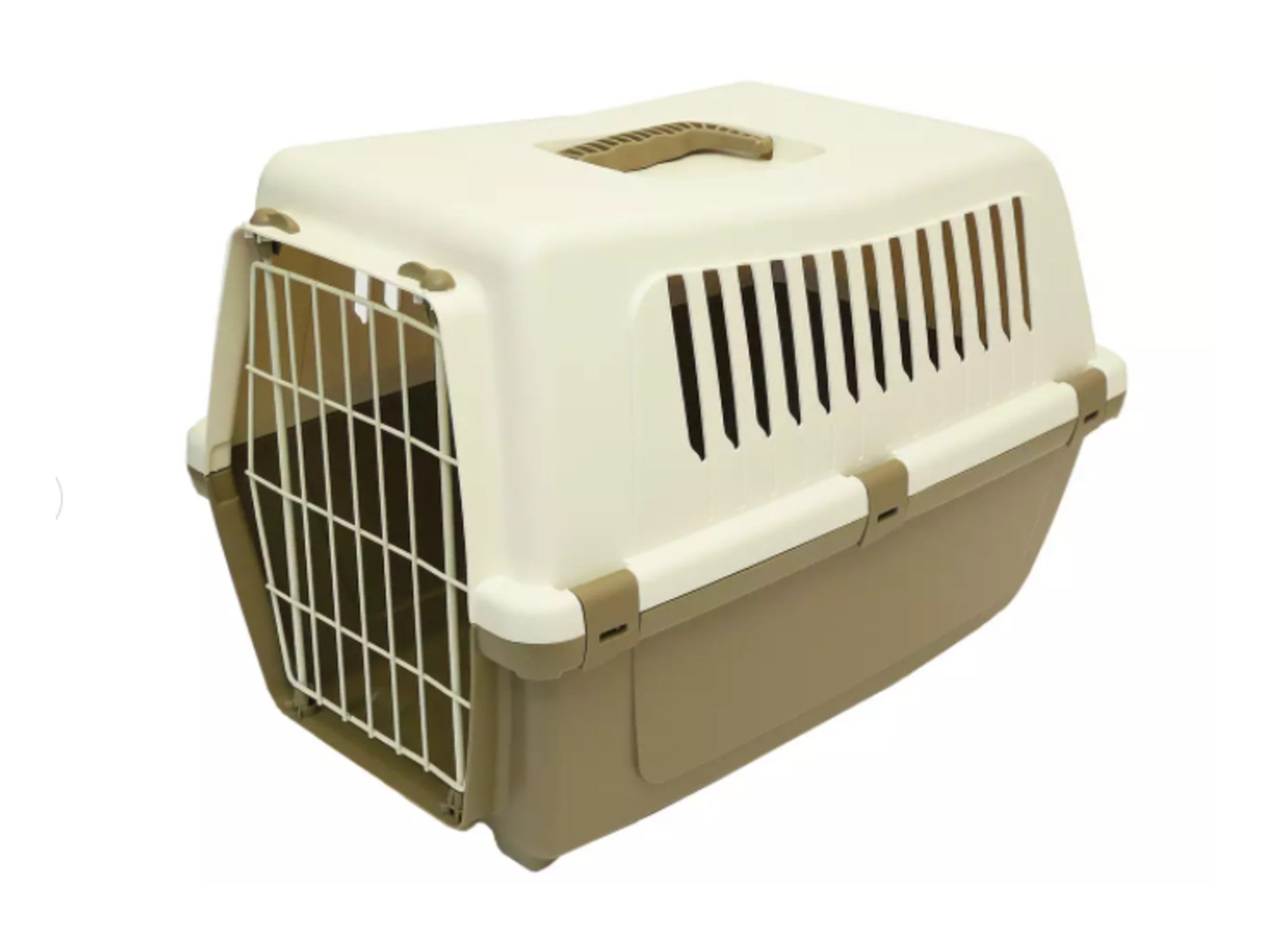 Hard plastic pet outlet carrier